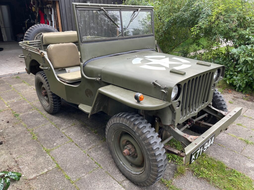 Willys Jeep model MB fra 1944 sælges