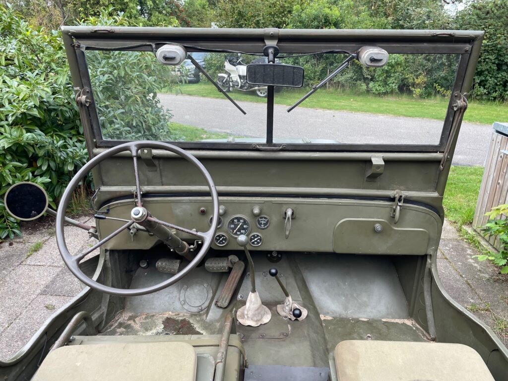 Willys Jeep model MB fra 1944 sælges